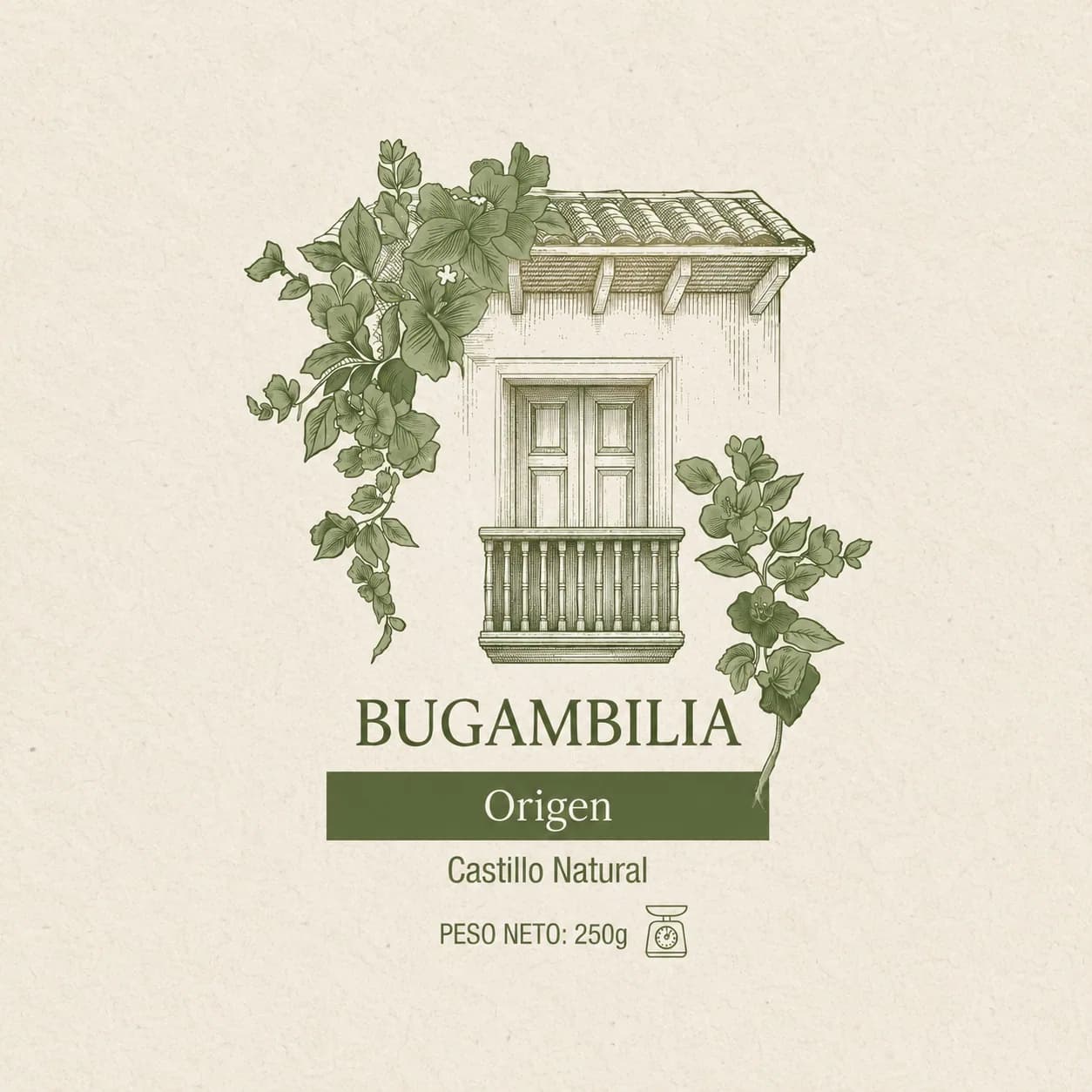 Bolsa de café Bugambilia Castillo Natural